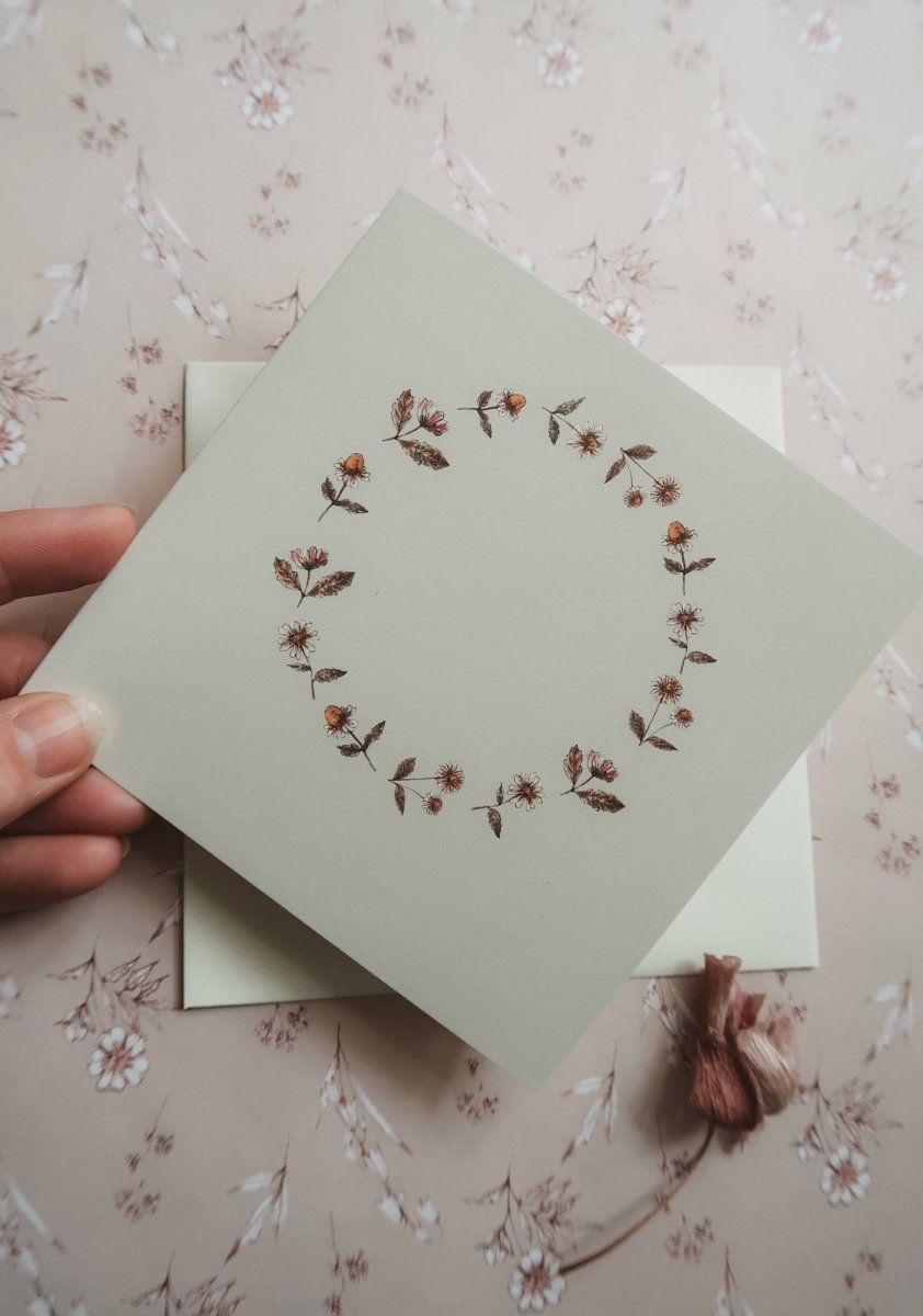 Gänseblümchen / Klappkarte - The Baltic Shop