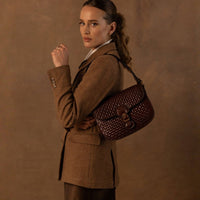 Geflochtene Ledertasche in Braun - The Baltic Shop