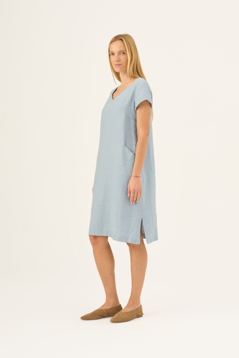 Goldenrod Kleid aus Leinen in Allure - The Baltic Shop