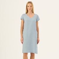Goldenrod Kleid aus Leinen in Allure - The Baltic Shop