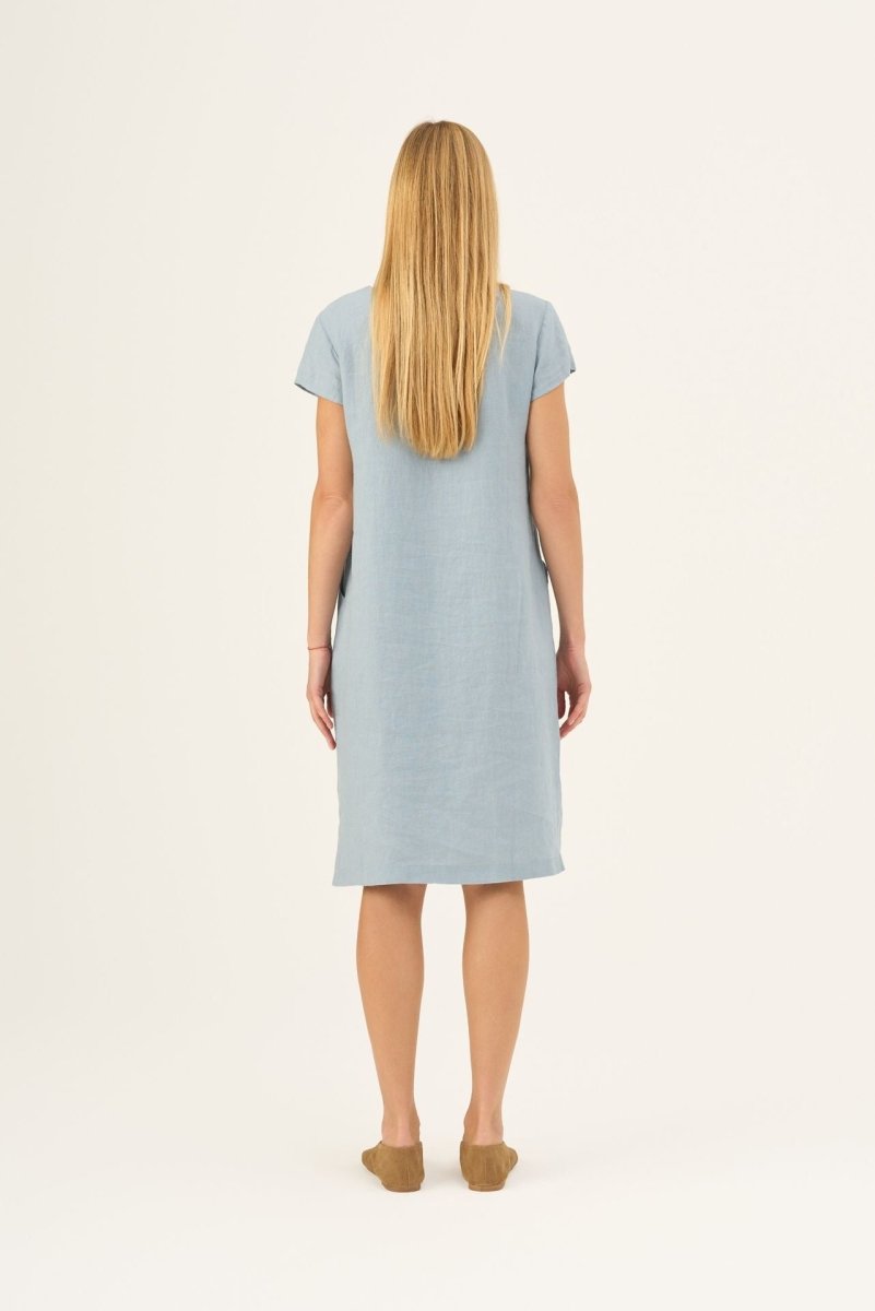 Goldenrod Kleid aus Leinen in Allure - The Baltic Shop