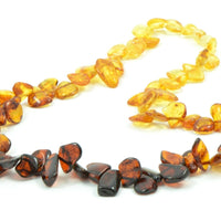 Halskette aus poliertem Bernstein - The Baltic Shop