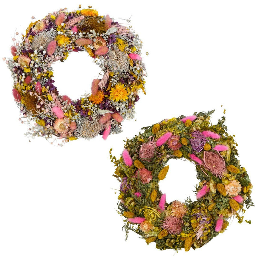 Handgefertigter Kranz - Sommermischung, 30cm - The Baltic Shop