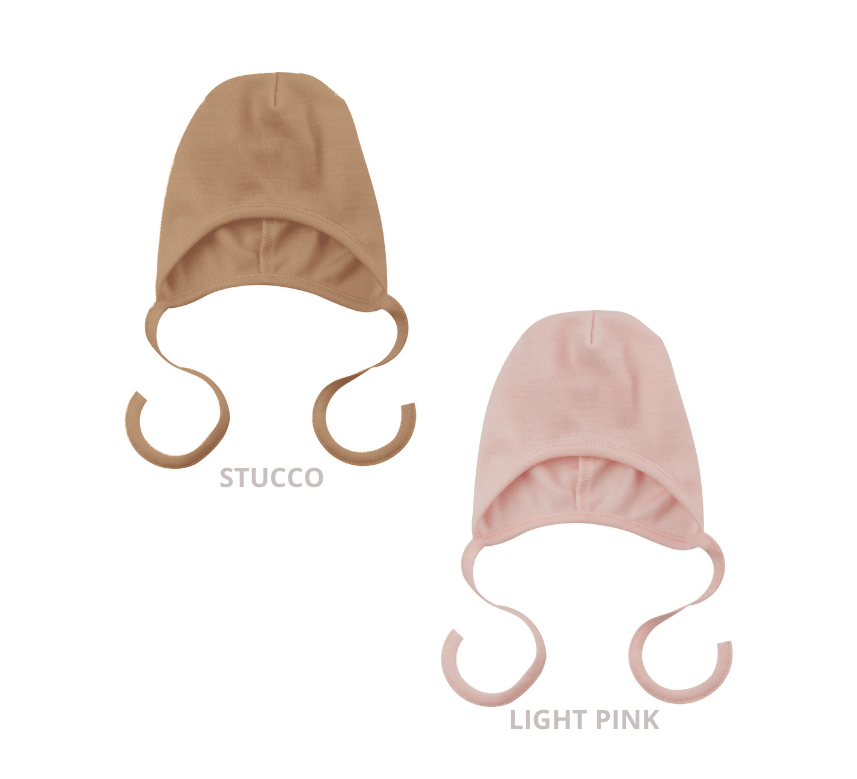 Haube für Babies aus Merinowolle und Seide in 2 Farben - The Baltic Shop