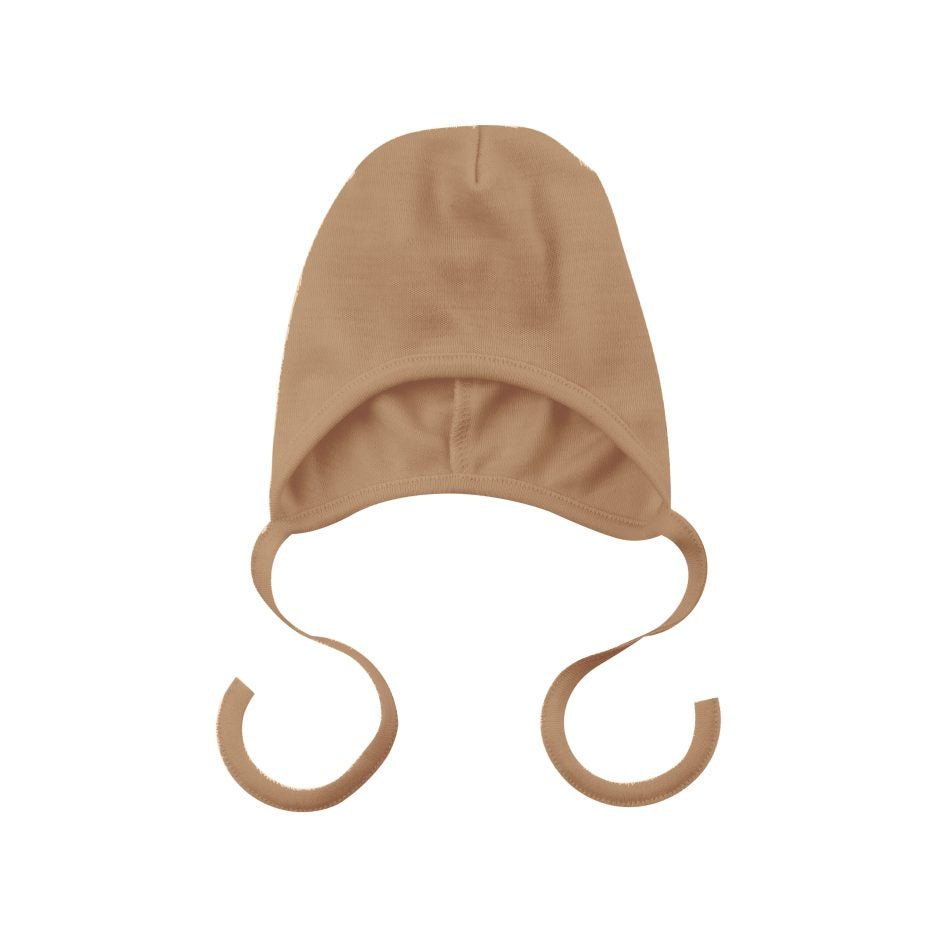 Haube für Babies aus Merinowolle und Seide in 2 Farben - The Baltic Shop