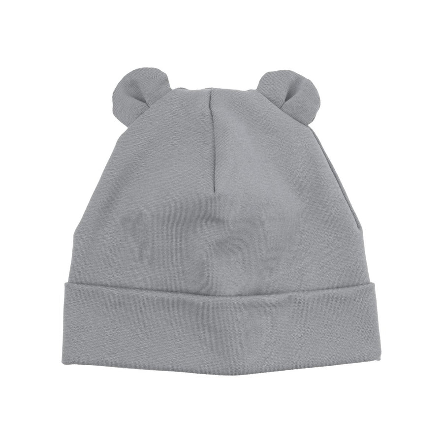 Haube mit Teddy Ohren aus Bio Baumwolle in 2 Farben - The Baltic Shop