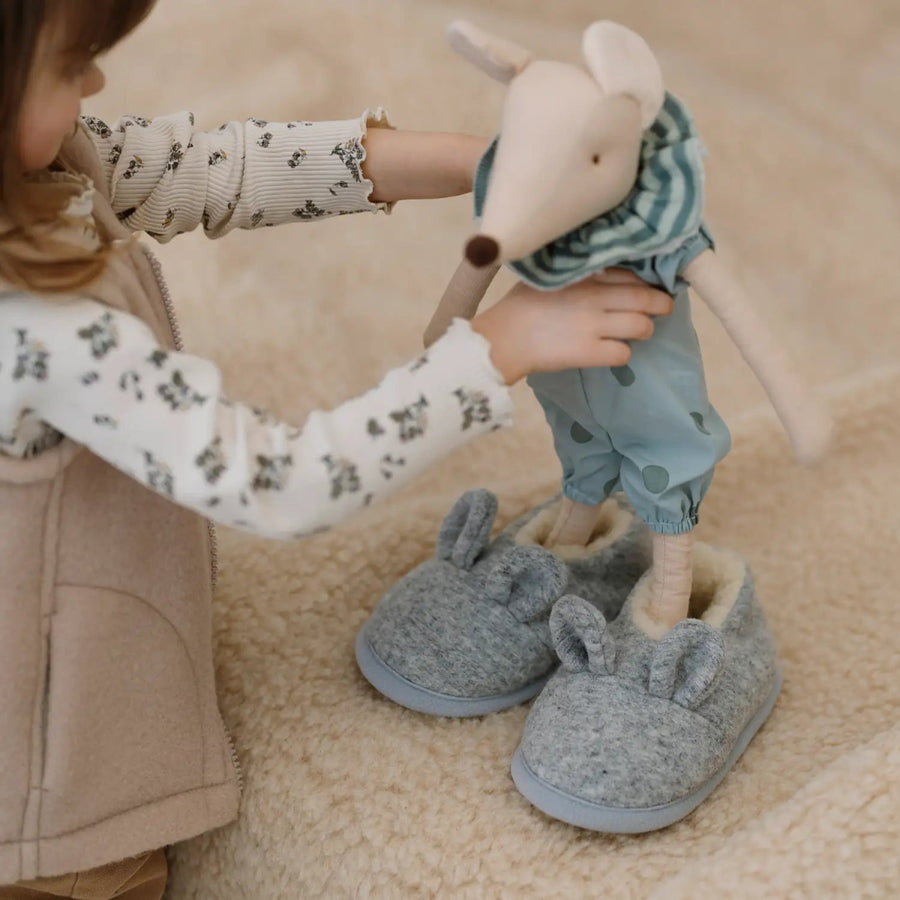 Hausschuhe für Kinder aus Merinowolle - The Baltic Shop