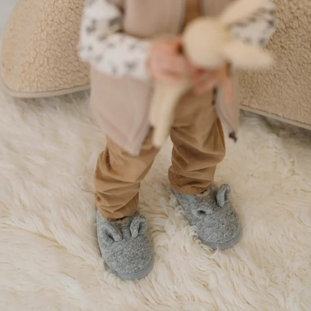 Hausschuhe für Kinder aus Merinowolle - The Baltic Shop