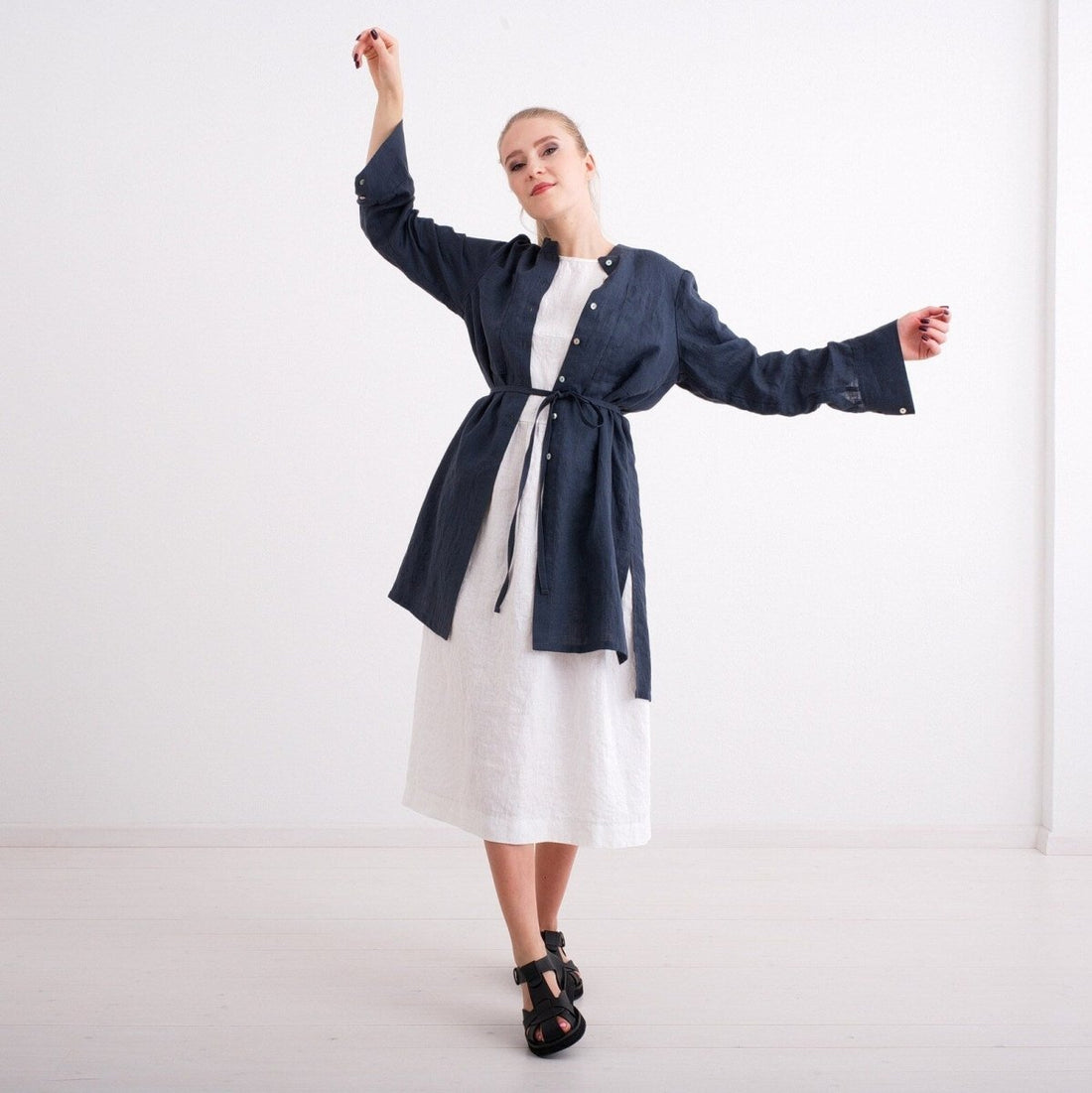 Hemdkleid aus Leinen - The Baltic Shop