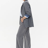 Hose 'MANHATTAN' | Gerade geschnitten in Wolkengrau - The Baltic Shop