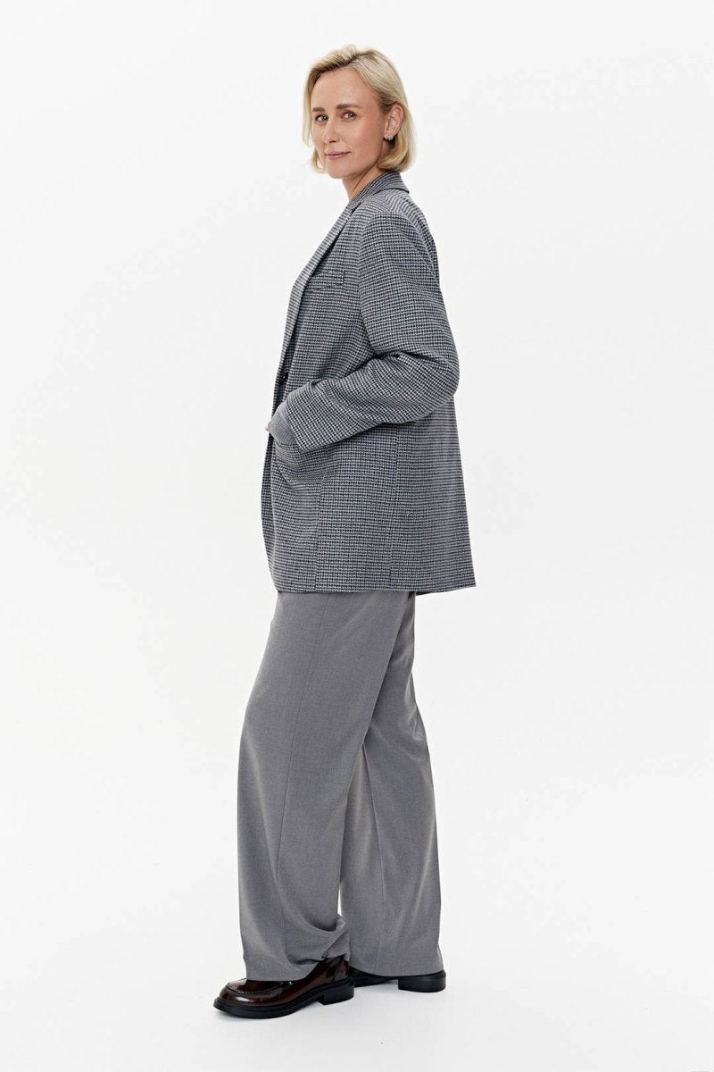 Hose 'MANHATTAN' | Gerade geschnitten in Wolkengrau - The Baltic Shop