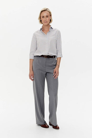 Hose 'MANHATTAN' | Gerade geschnitten in Wolkengrau - The Baltic Shop