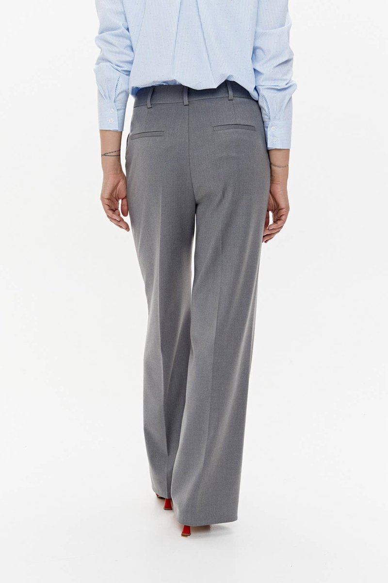 Hose 'MANHATTAN' | Gerade geschnitten in Wolkengrau - The Baltic Shop