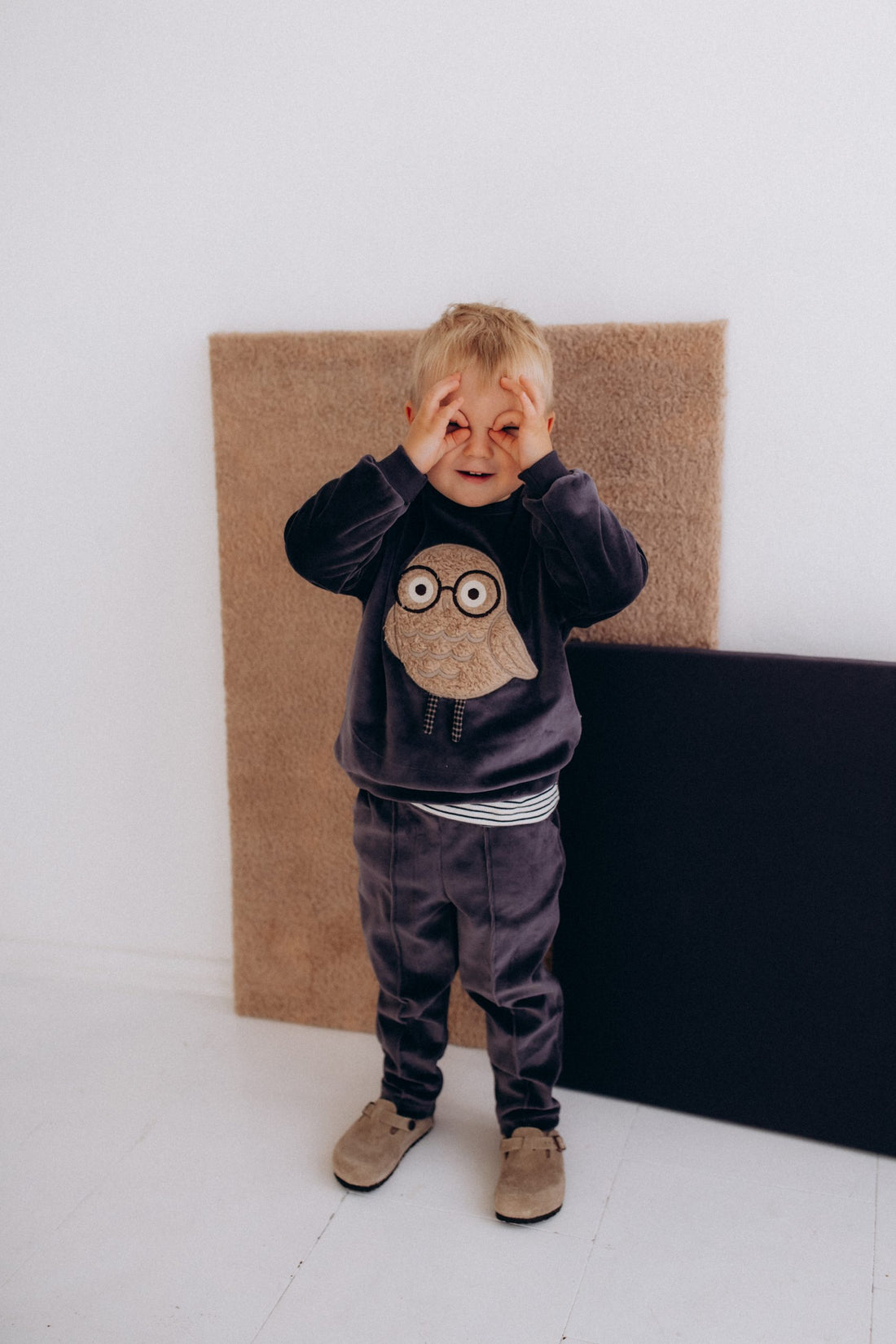 Velours-Hose aus Bio-Baumwolle für Kinder
