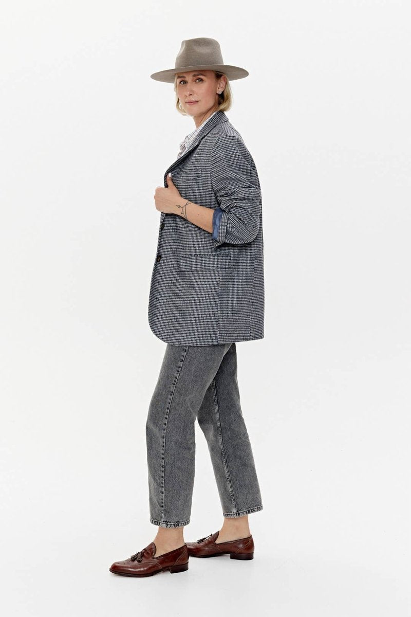 Jeans LA PARISIENNE in rauchgrau - The Baltic Shop