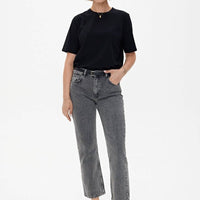 Jeans LA PARISIENNE in rauchgrau - The Baltic Shop