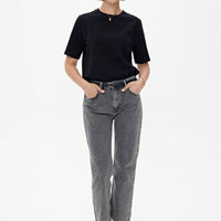 Jeans LA PARISIENNE in rauchgrau - The Baltic Shop