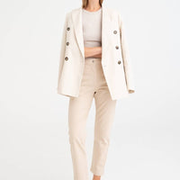 Jeans 'LUCA' - hellbeige Stretch - Denim - The Baltic Shop