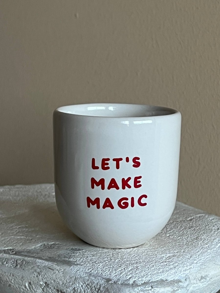 Keramikbecher "Let´s make Magic" - The Baltic Shop