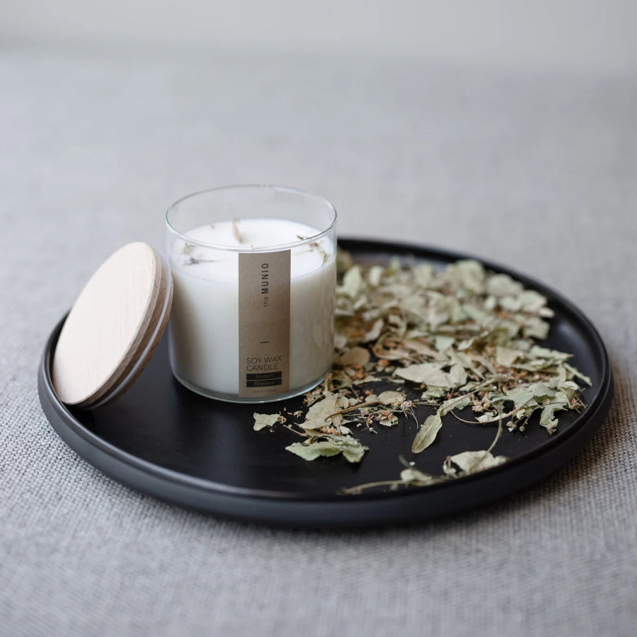 Kerze im Glas "Lindenblüte" 550 ml - The Baltic Shop