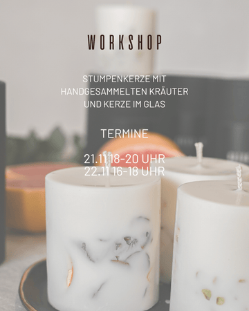 Kerzenworkshop - Klassisch - The Baltic Shop