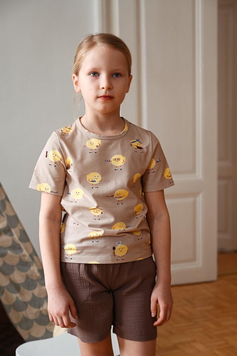 Kinder T-Shirt – Zitronenliebe aus Italien!** - The Baltic Shop