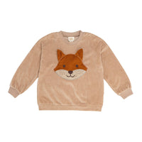 Kinderpullover aus Bio-Baumwollvelours - The Baltic Shop