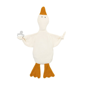 Kirschkernkissen Gans aus Bio Baumwolle - The Baltic Shop