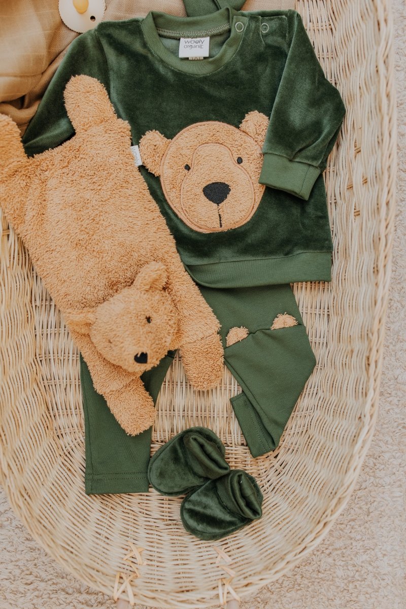 Kirschkernkissen - Teddy aus Bio Baumwolle - The Baltic Shop