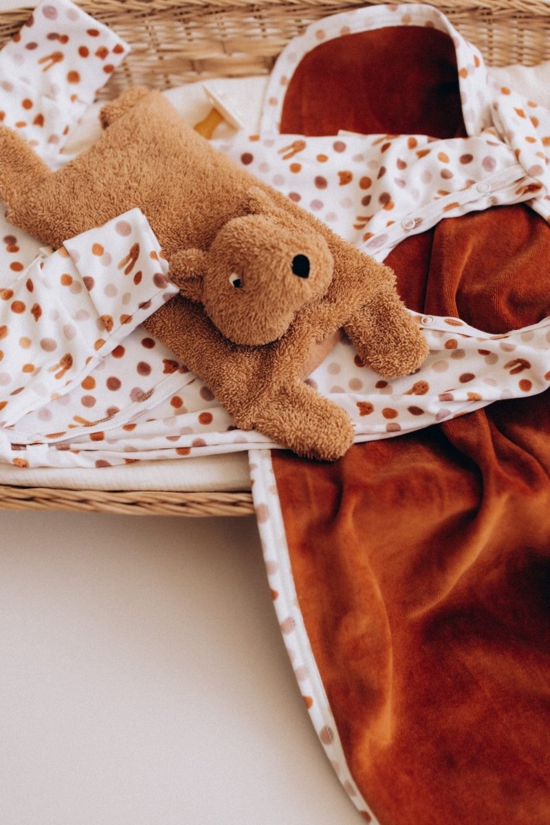 Kirschkernkissen - Teddy aus Bio Baumwolle - The Baltic Shop