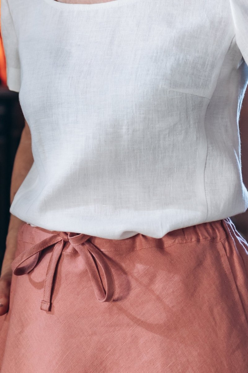 Klassischer Leinentop "Elin" - The Baltic Shop