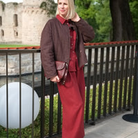Klassisches Leinenhemd "Dina" mit Kokosknöpfe AW26 - The Baltic Shop