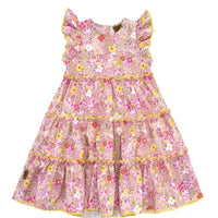 Kleid mit Blumenmuster für Mädchen in 2 Farben - The Baltic Shop