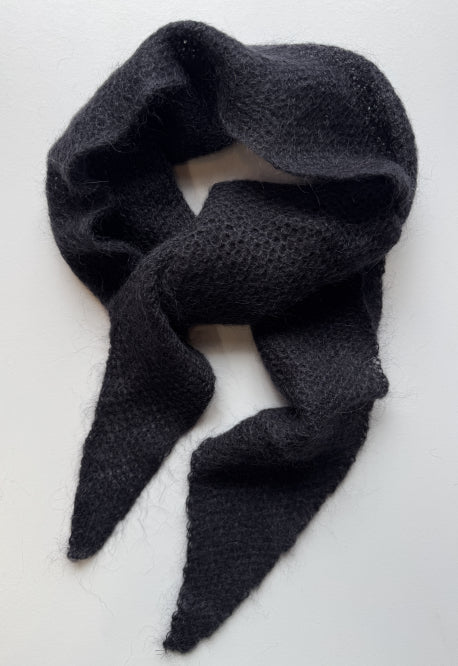 Kleiner Schal aus Mohair und Seide - The Baltic Shop