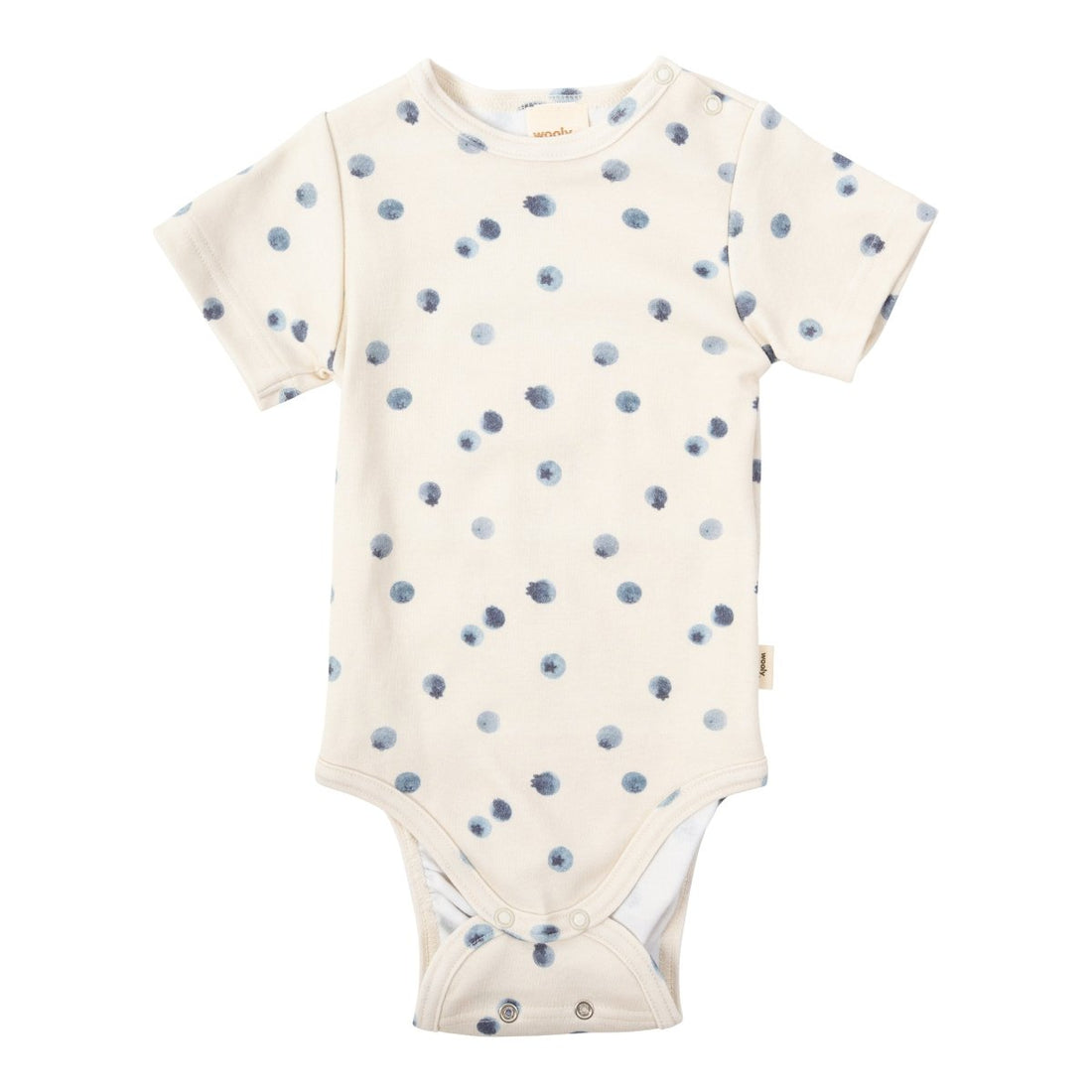 Kurzarmbody aus Bio Baumwolle in 2 Farben - The Baltic Shop