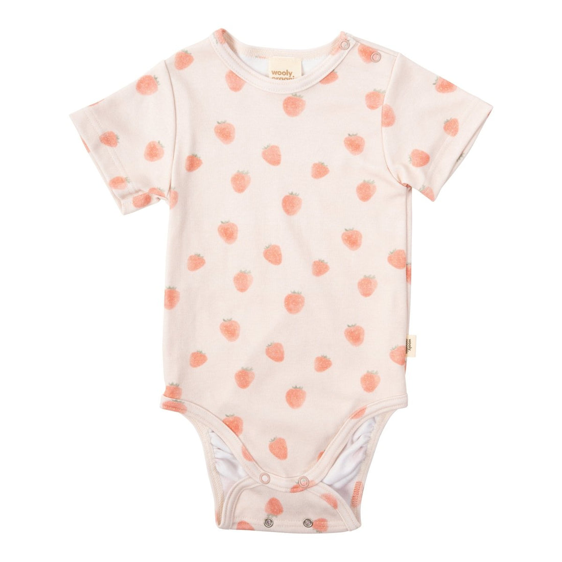 Kurzarmbody aus Bio Baumwolle in 2 Farben - The Baltic Shop