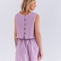 Kurze Leinenshorts "Iris" - The Baltic Shop