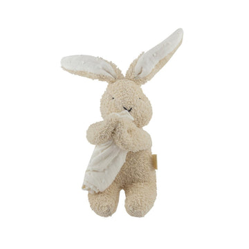 Kuscheltier Hase mit Musselintuch - The Baltic Shop