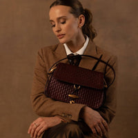 Leder Klappentasche für Damen - Possession - The Baltic Shop