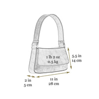 Lederhandtasche - Bright Lights, Big City - The Baltic Shop