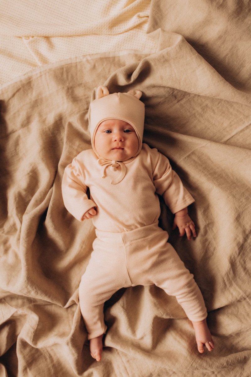 Legging für Babies aus Merinowolle und Seide - 2 Farben - The Baltic Shop