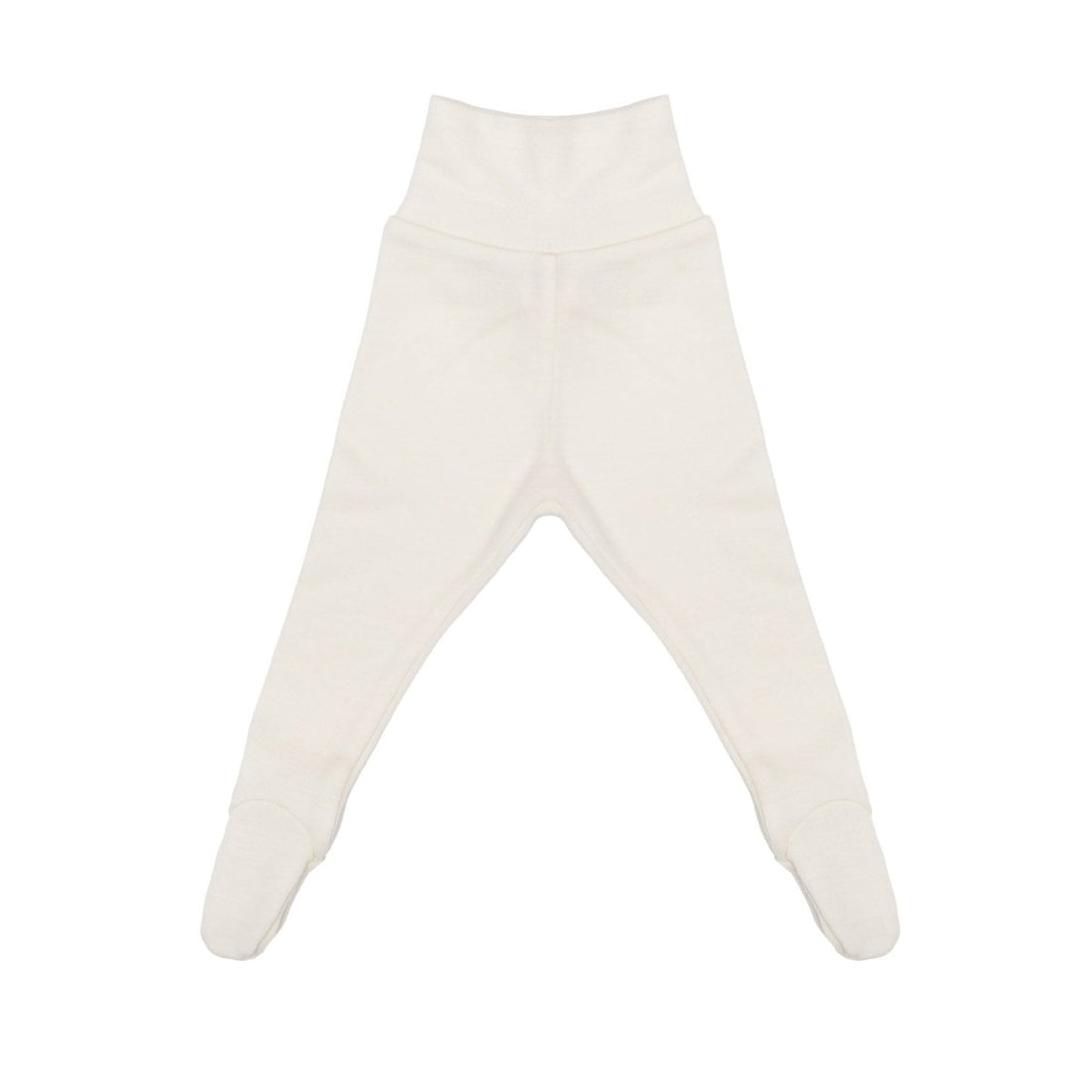 Leggings aus Merinowolle mit Füßen - The Baltic Shop