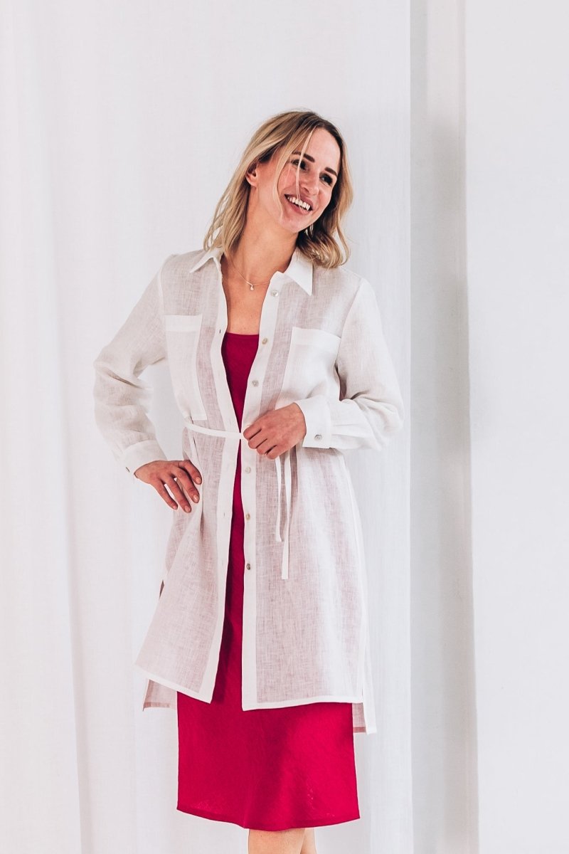 Leinen - Hemdkleid "Gaida" - The Baltic Shop