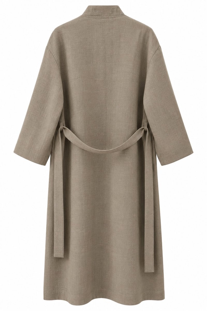 Leinen Kimono-Robe – nachhaltiger Leinen Bademantel aus Lettland - The Baltic Shop