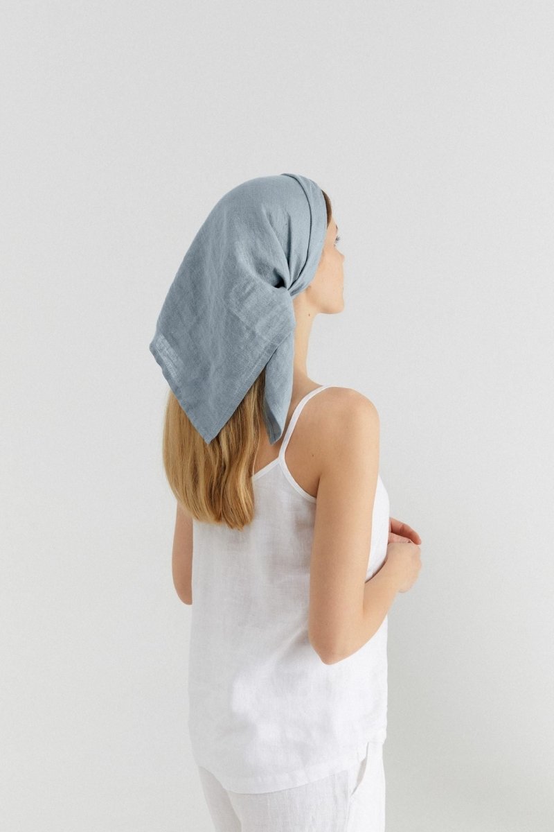 Leinen Schal - Malve - The Baltic Shop