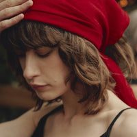 Leinen Schal - Malve - The Baltic Shop