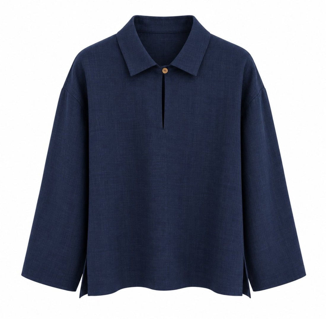 Leinen-Top „Liv“ aus OEKO-TEX® zertifiziertem Leinen - The Baltic Shop
