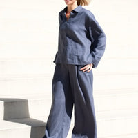 Leinen-Top „Liv“ aus OEKO-TEX® zertifiziertem Leinen - The Baltic Shop