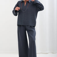 Leinen-Top „Liv“ aus OEKO-TEX® zertifiziertem Leinen - The Baltic Shop