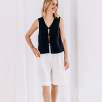 Leinenbermudas "Ilse" - The Baltic Shop